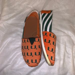 University of Miami shoes